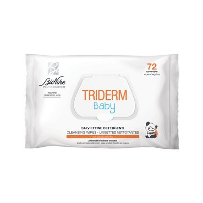 Bionike Triderm Salviettine Detergenti 72 Pezzi