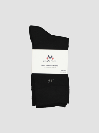 Jean Paul - Moui 3 pk sokk - Dame - Svart - Tilbehør - 39-41