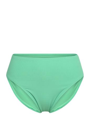 Swim Brief Hanna Bikini Hw Swimwear Bikinis Bikini Bottoms High Waist Bikinis Grön Lindex