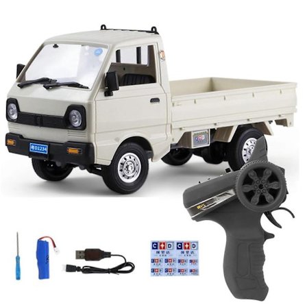 WPL D12 Mini Drift -kuorma-auto 1/16 RC-auto Lasten leluauto - WELLNGS