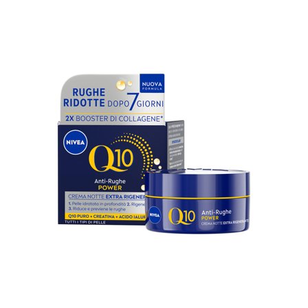Nivea Q10 Anti-rughe Power Crema Viso Notte Extra Rigenerante