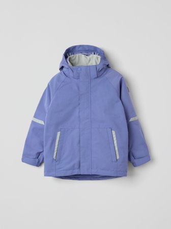 Wasserdichte Shelljacke STORMY - 140 - kinderbekleidung - purple - Polarn O. Pyret