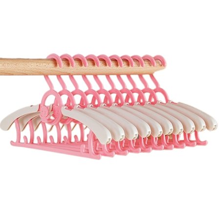 Baby 10-pack, tunna halkfria barnklädeshängare