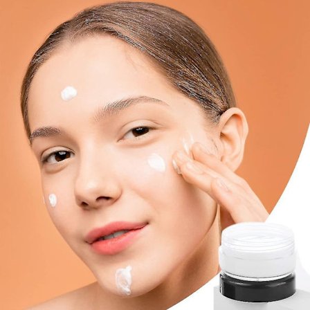 Empty Sample Pots Lear Plastic Travel Cosmetic Container Jars For Creams Sample Make-up Storage(10pcs, Black)