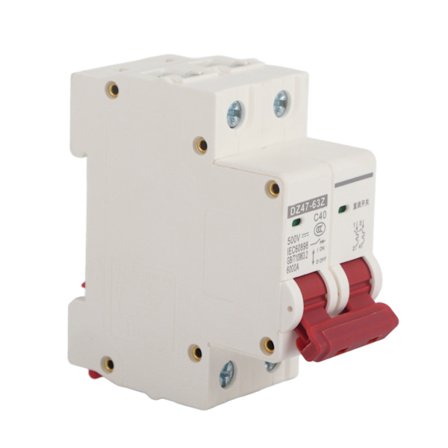 2P 40A DC 500V Pienoiskatkaisija MCB Turvakytkin DZ47 63Z 2P