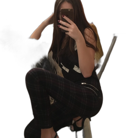 Zara byxor med dragkedja