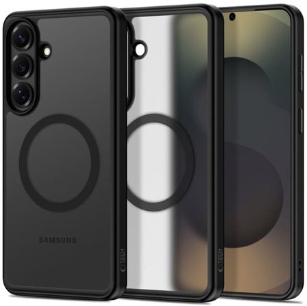 Tech-Protect MagPeak MagSafe-fodral för Samsung Galaxy S26 - svart