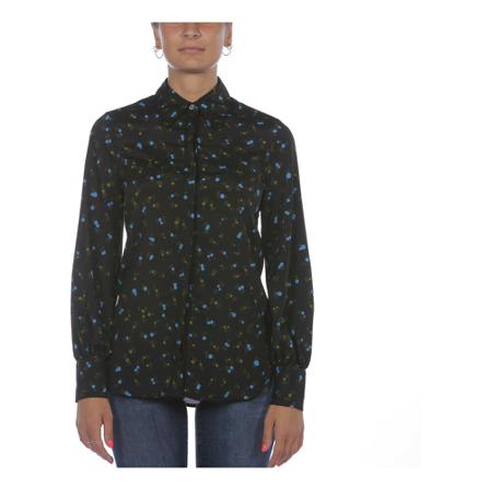 Ottod'Ame Shirt , Zwart , Dames , Maat: L