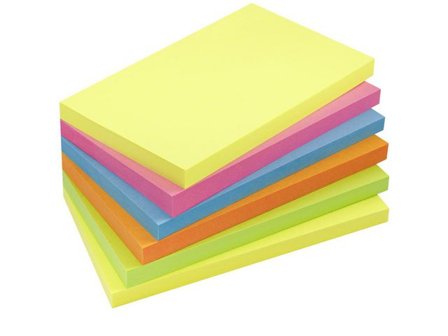LYRECO Notes prem 75x125mm summer 6/fp - Lyreco - Kontorsmaterial - Notes och Post-It - Notes - Extra sticky