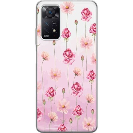 Kompatibel Mobilcover til Xiaomi Redmi Note 11 Pro 5G Rose Petal Whisper