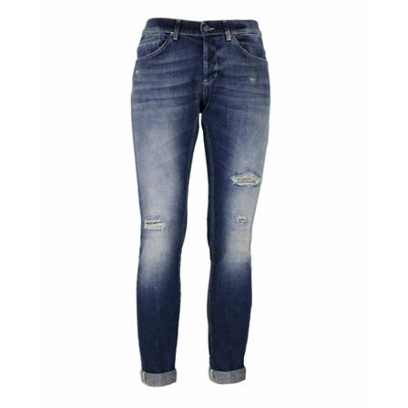 Dondup, Skinny Jeans Blauw, Heren, Maat:W36