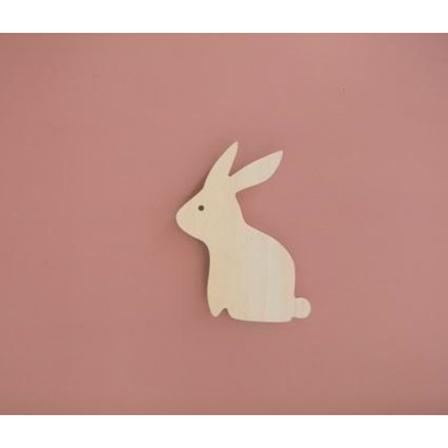 Børnelampe i træ, Rabbit - Right Start