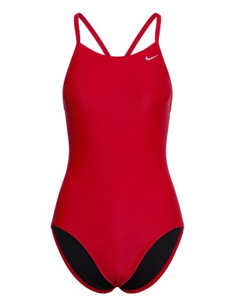 Nike Solid Racerback Piece Red NIKE SWIM