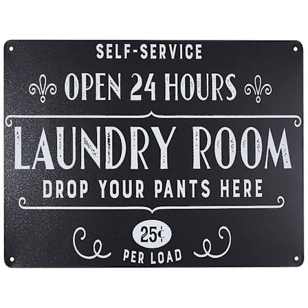 Laundry Room Decor For Laundry Room Open 24 Hours Laundry Room Wall Decor Metal Sign
