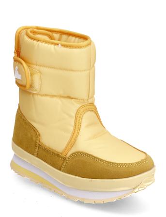 Rd Snowjogger Kids Vinterstøvletter Pull On Gul Rubber Duck*Betinget Tilbud