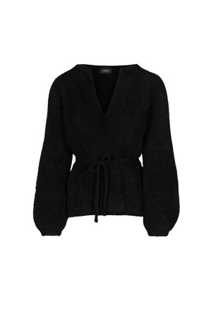 Fredrikke Chunky Cardigan Black M