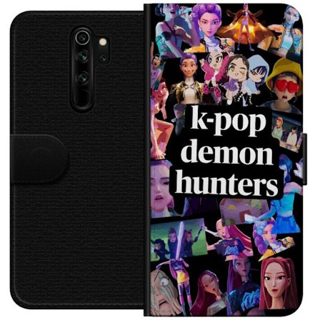 Kompatibelt Lommeboketui til Xiaomi Redmi Note 8 Pro KPop Demon Hunters glow edition samleobjekt