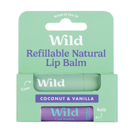 Wild Lip Balm Coconut Vanilla, 4,5 g