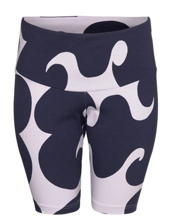Marimekko Rib Knee-Length Short Tights Shorts Sport Shorts Monivärinen/Kuvioitu Adidas Performance