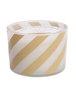 Doftljus Rand Gul - 12,2x8,5 cm - Linea