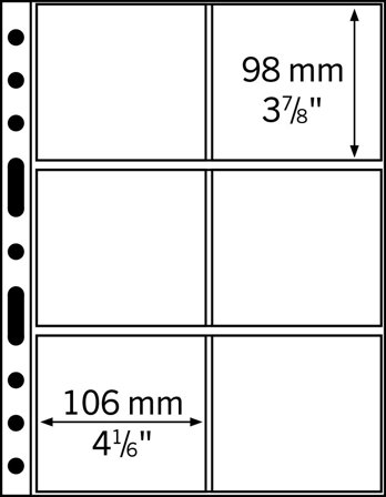 GRANDE 3/2C lommer til ølbrikker - 5 stk. - Glasklar