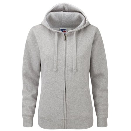 Russell Ladies Premium Authentic Zipped Hoodie (3-lagerstyg)