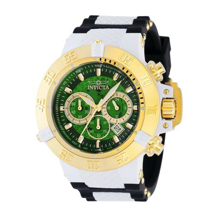 Invicta Watches, Subaqua - Noma III 39002 Quartz Herenhorloge - 50mm Wit, Heren, Maat:ONE Size