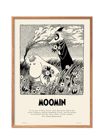 PSTR Studio | Moomin X Pstr Studio - Summer Flowers | 50X70CM