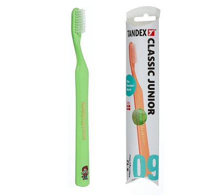 Tandex Classic Junior Tandbørste - Asst. 8-12 år, medium, Medicin & Pleje, Tandpleje Til Børn, Børnetandbørster