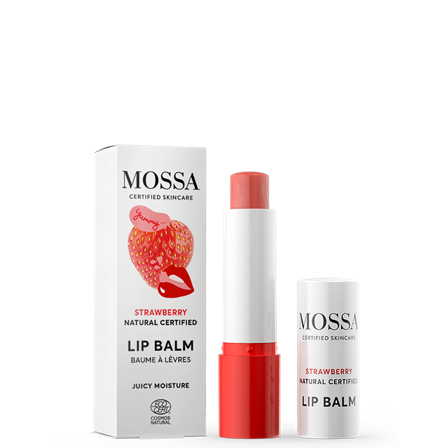 MOSSA Läppbalsam Strawberry 4.5 g