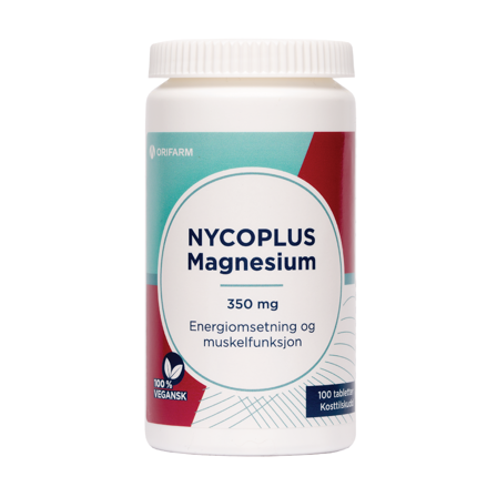 Nycoplus Magnesium 350 mg, 100 stk.