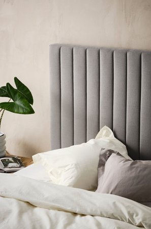 Jotex - Sengegavl 120 Cm Cementgrå - DERBY - Kjøp Sengegavler hos Jotex