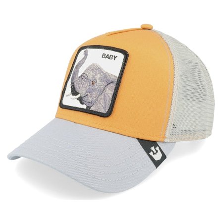 Goorin Bros. - Yellow - trucker - Cap - Hatstore Exclusive x Big Baby Yellow/Grey Trucker - Hatstore