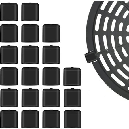 20 STK Airfryer Gummibumper, Tower Airfryer Tilbehør til 【PL】