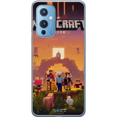 Kompatibel Mobilcover til OnePlus 9 Minecraft Pixel Spil Byg Blok