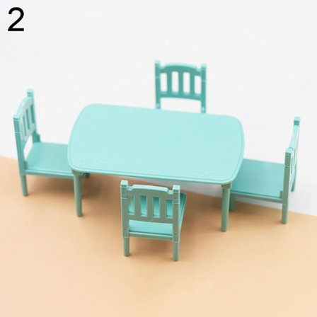 Plast Bord Bord Möbler Leksaker 2 2