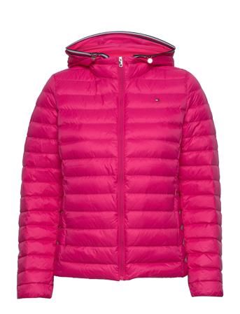 Lw Down Jacket Fôret Jakke Rosa Tommy Hilfiger