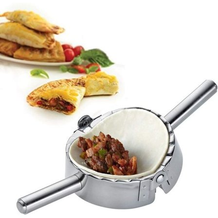 Beste kjøkkenredskaper i rustfritt stål, ravioli-form, deigknytemaker, deigskjærer, kjøkkentilbehør, 12 cm
