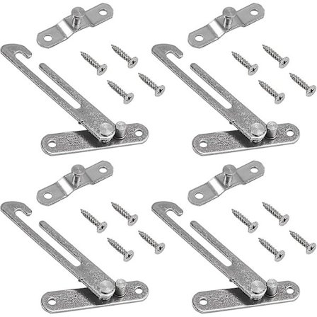 Vindue Begrænsere Låse 4stk 304 Rustfrit Stål Upvc Vindue Begrænser Kroge Vindue Grænse Låse