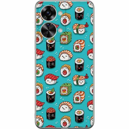 Oneplus Nord 2t Genomskinligt Skal Sushi