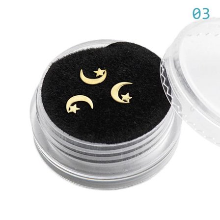 3/4/5 stk./æske Dental Tand Smykkesten Imitation Tænder Dekoreret med Krystaller Skræddersyet Forskellige Former Skønhed Diamant Smykker Oral 