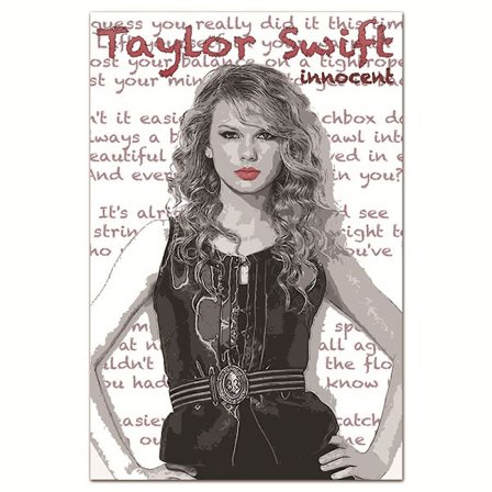 Taylor Swift Perifer Plakat Tapestry Style 10