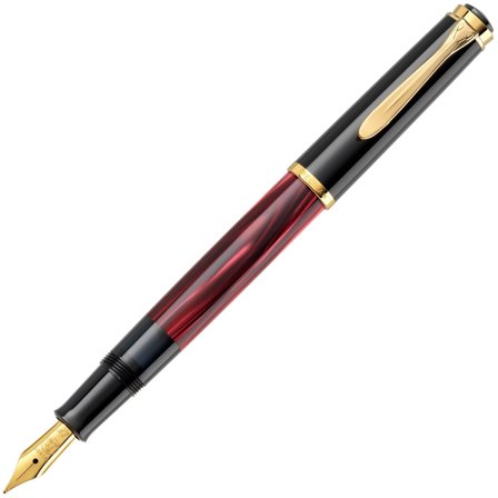 Pelikan Classic M200 Stylo-plume Red-marbled Extra-fine