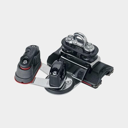 Harken 22mm High-Load 1250 Car - Pivoting Sheaves, Swivel Cam (2766)