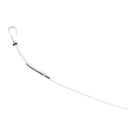 Oljestokksbytte på førersiden passer for Chevy SBC 283 327 350 400 motor 1955-1979 Sølv