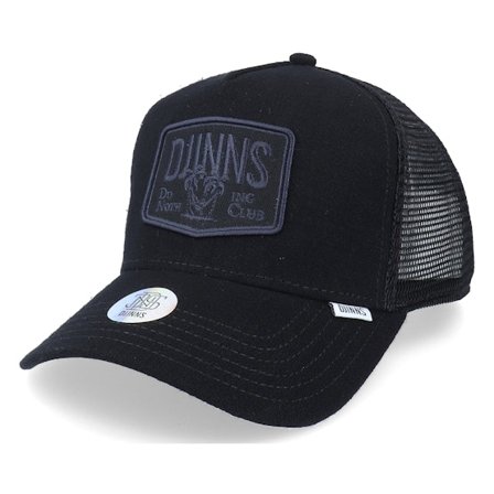 Djinns - Black - trucker - Cap - Trucker Hft Hippy Canvas Black - Hatstore