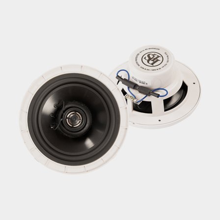 Marine koaksialhøjttaler DLS Marine 226i, 6.5", 100 W, hvid, til indbygget montering, 2-pak