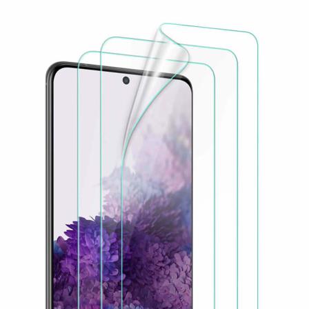 3st Samsung S20 Ultra Heltäckande Skärmskydd L Soft L Plast Transparent