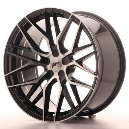 Jante Alu 20" Japan Racing JR28 20x10 ET20-40 5H Blank Musta Mac