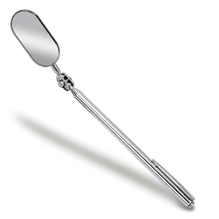 Teleskopisk Uttrekkbar Forlengelsesspeil For Bil Kjøretøyinspeksjon 1 Stykke Enkel Installering (FMY)